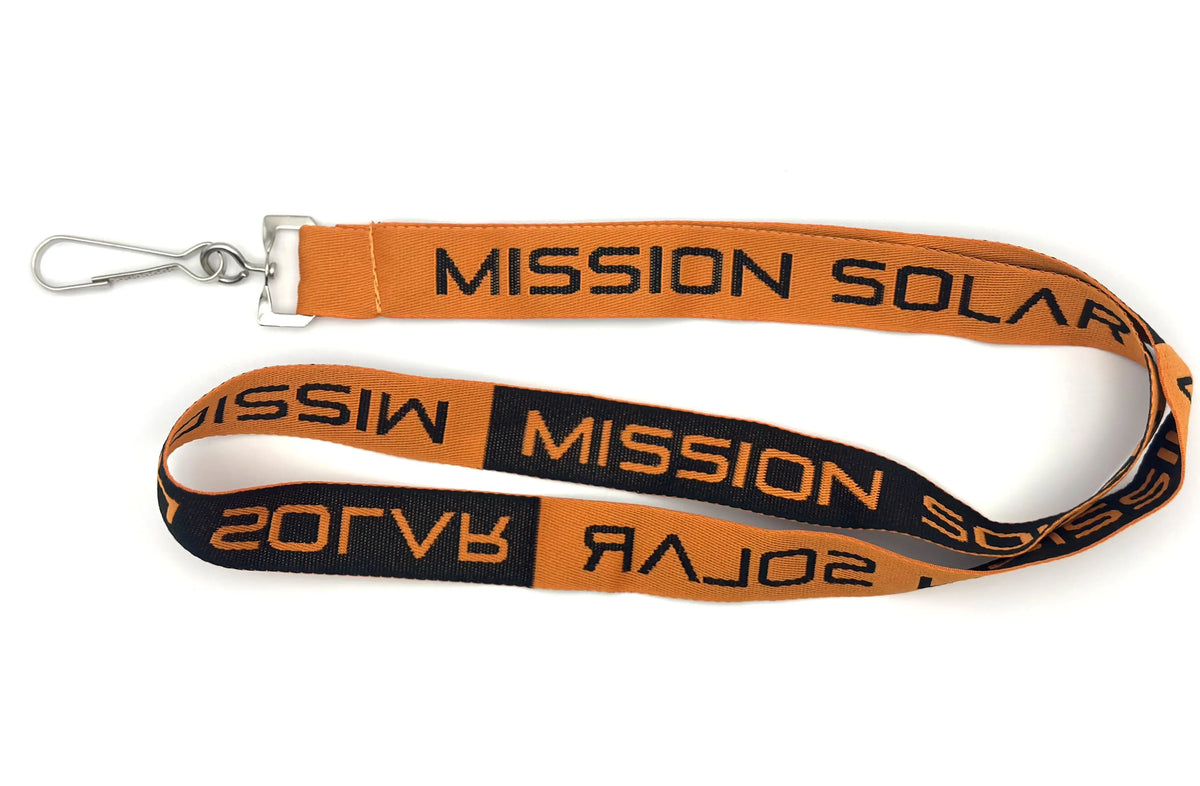 FLAT POLYESTER WOVEN LANYARDS Dynamic Gift