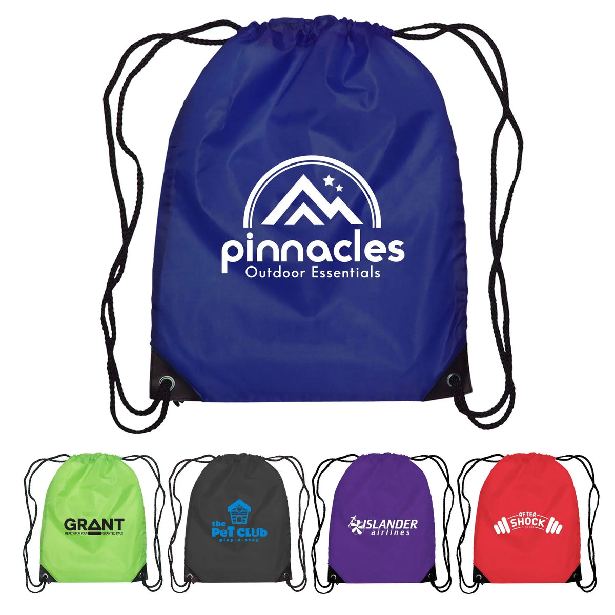 Broadway - Drawstring Backpack - 210D Polyester Dynamic Gift