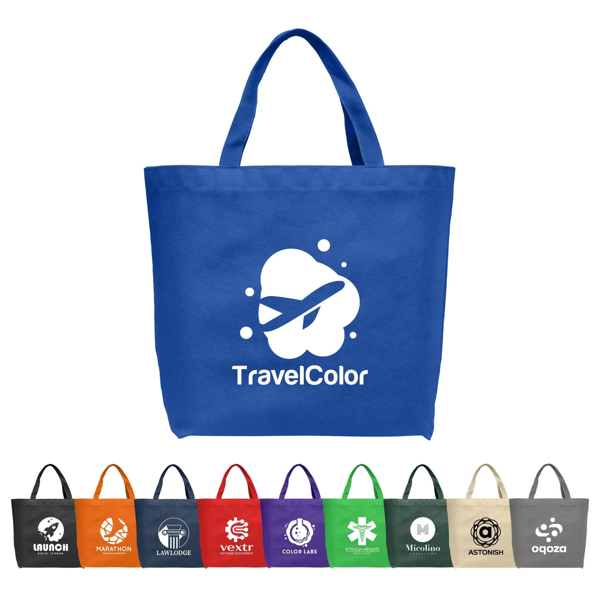 Julian - Non-Woven Shopping Tote Bag Dynamic Gift