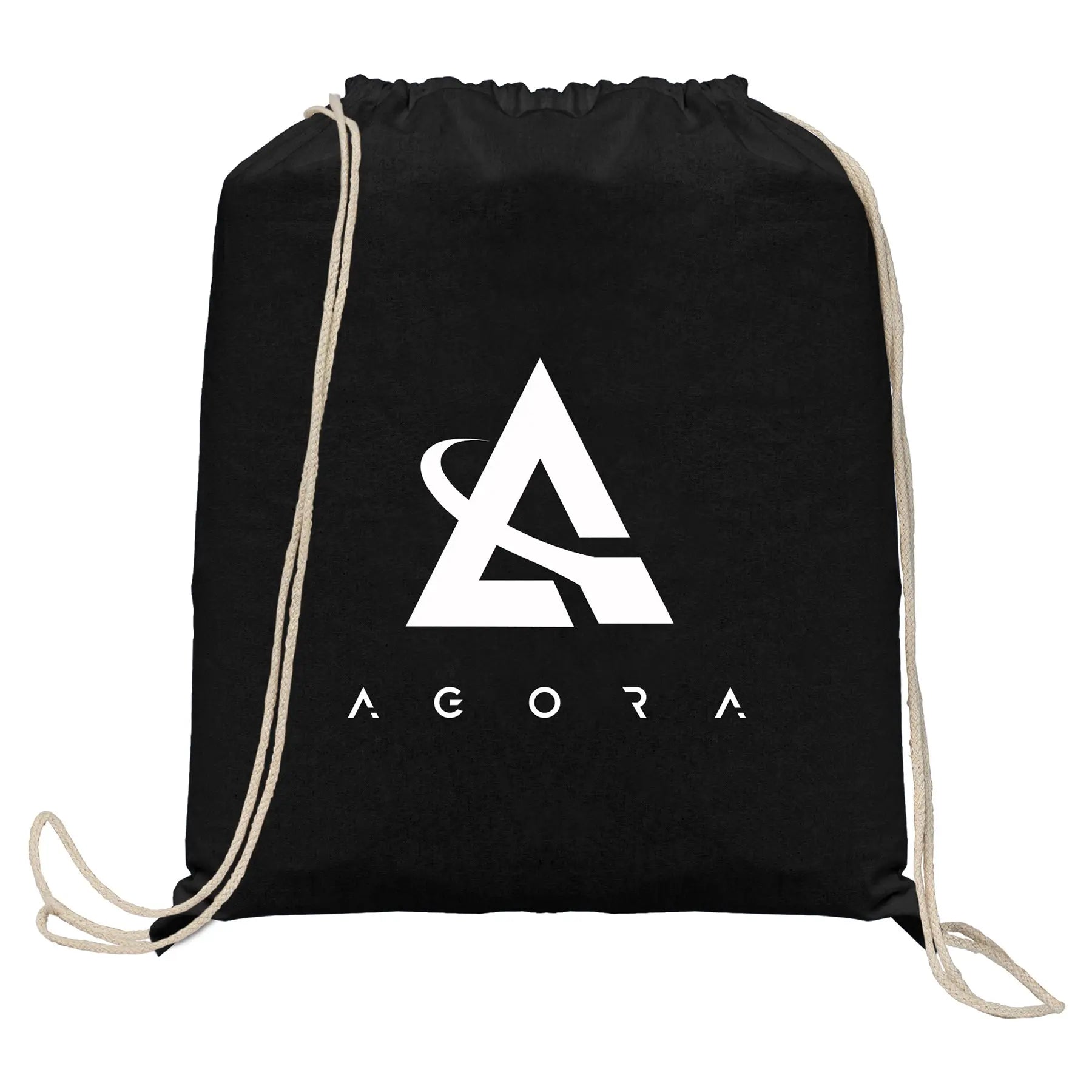 Java - 5 oz. Cotton Drawstring Backpack Dynamic Gift