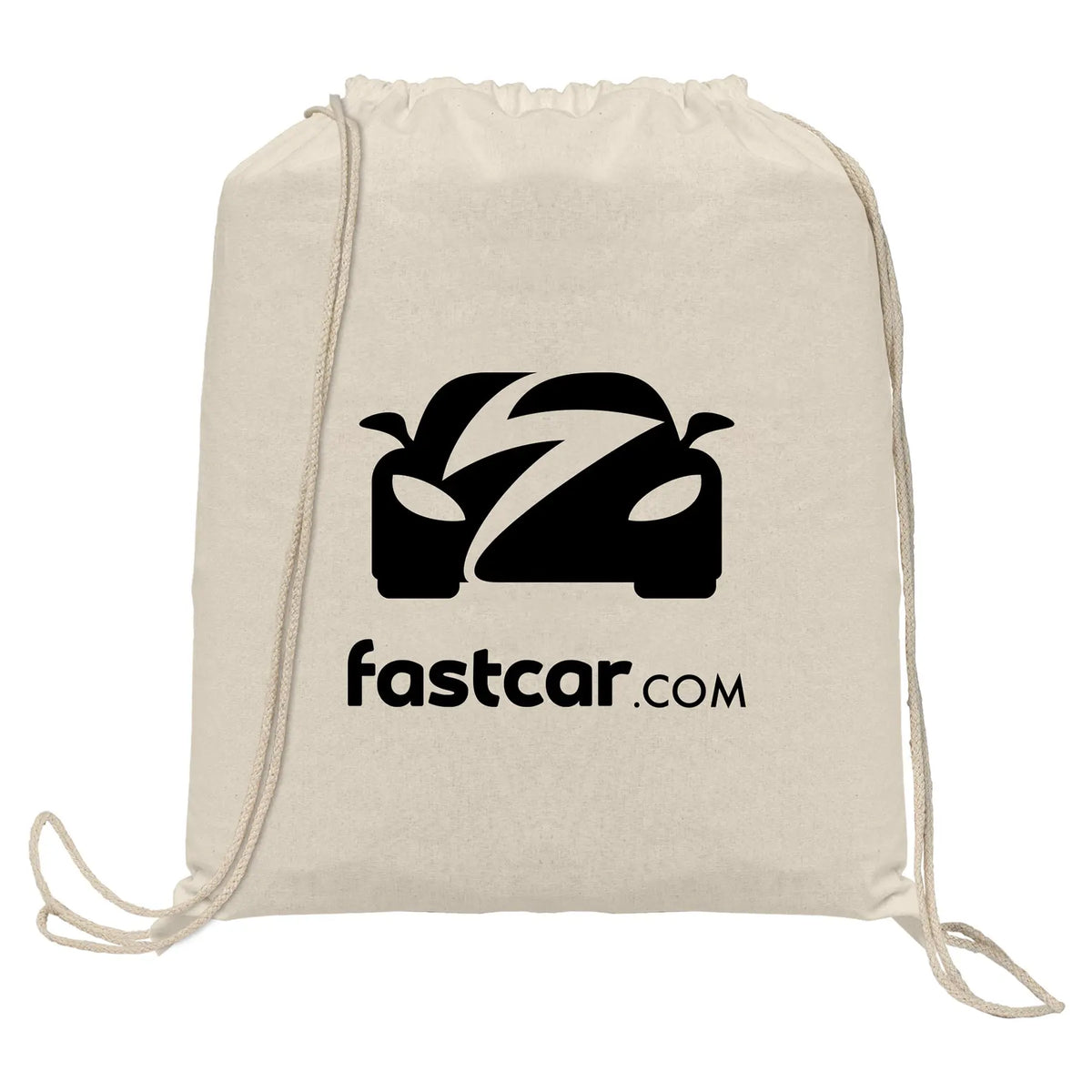 Java - 5 oz. Cotton Drawstring Backpack Dynamic Gift