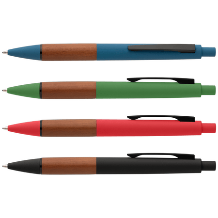 Tide Recycled Plastic Wood Grip Pen