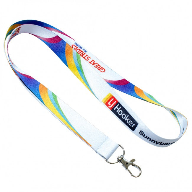 Dye Sublimated Polyester Lanyard