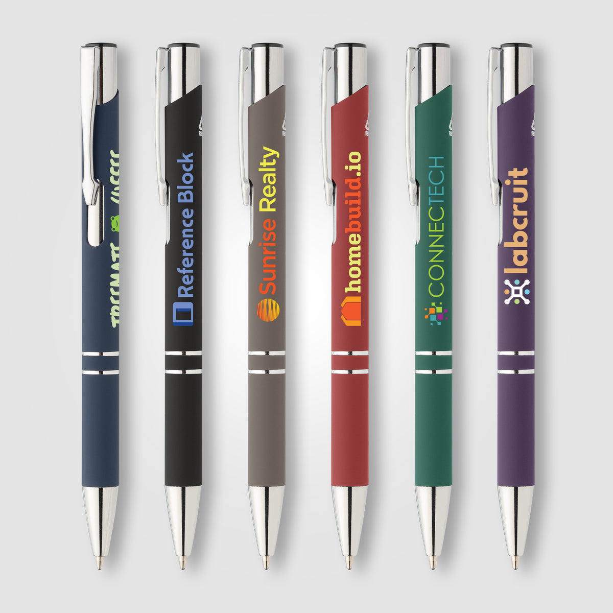 Tres-Chic Recycled Aluminum Chrome Trim Pen