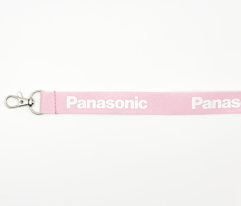 FLAT POLYESTER SCREEN PRINTED LANYARDS