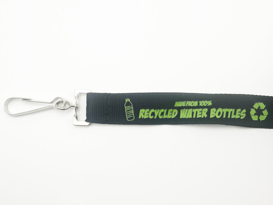 RECYCLED PET SCREEN PRINTED LANYARDS