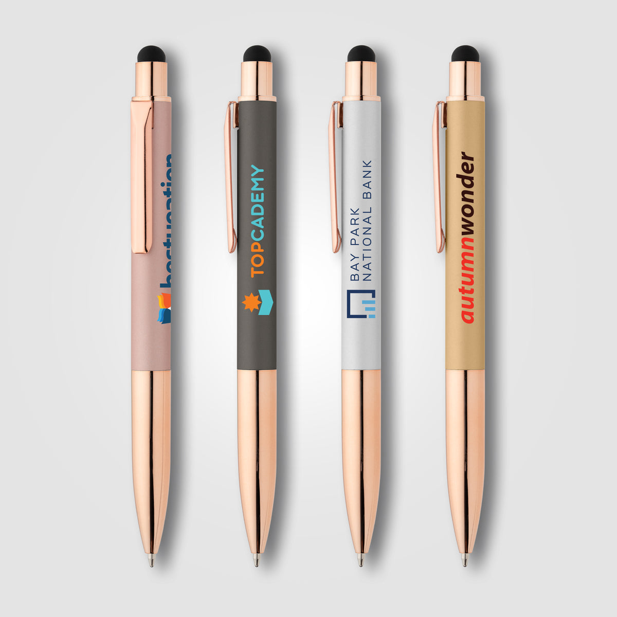 Baltic Softy Rose Gold Pen with Stylus