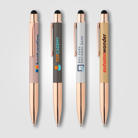 Baltic Softy Rose Gold Pen with Stylus