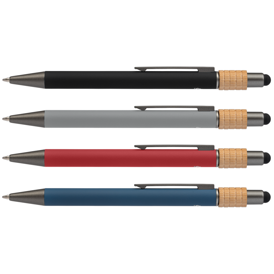 Reborn Spinner Recycled Aluminum Pen with Stylus - PATENTED