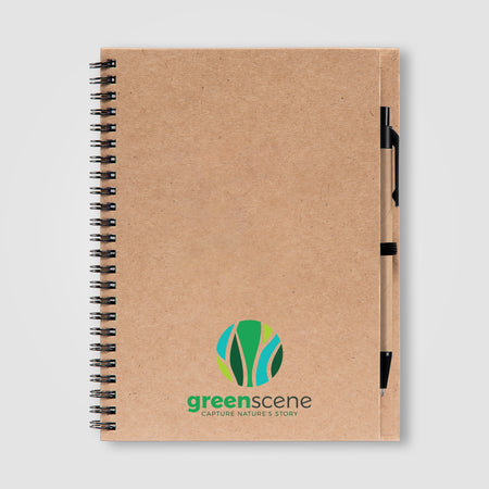Hawken - Recycled Journal & Kraft Pen Set