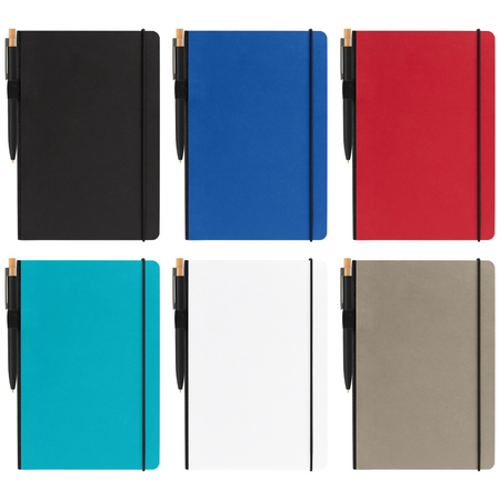 Recycled Kraft Paper Cover Journal & Pen Set - A5 5.9" x 8.3"
