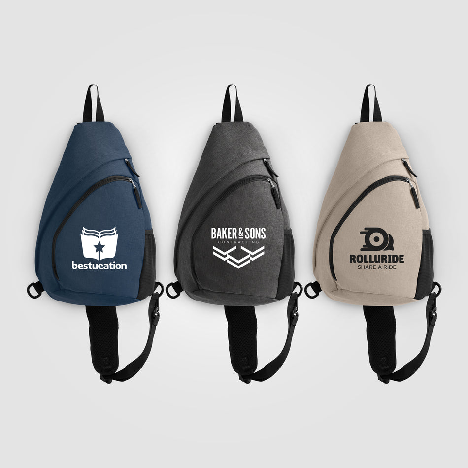 Helsinki rPET Polyester Adjustable Strap Sling Bag - 15 L