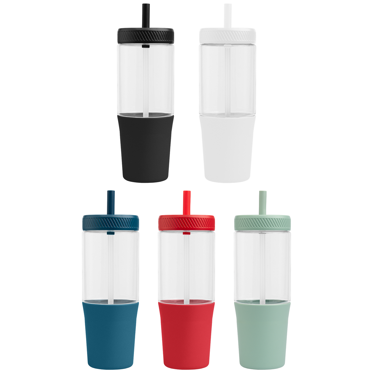 Polar Recycled Plastic Dual Tone Straw Tumbler - 40 oz.