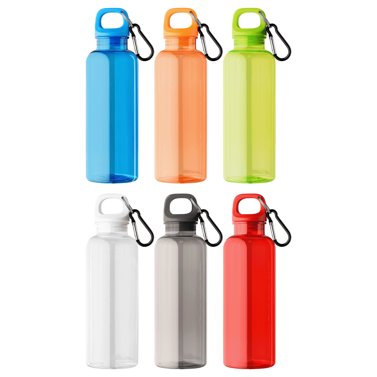 Doli rPET Carabiner Clip Screw-Top Bike Bottle - 17 oz.