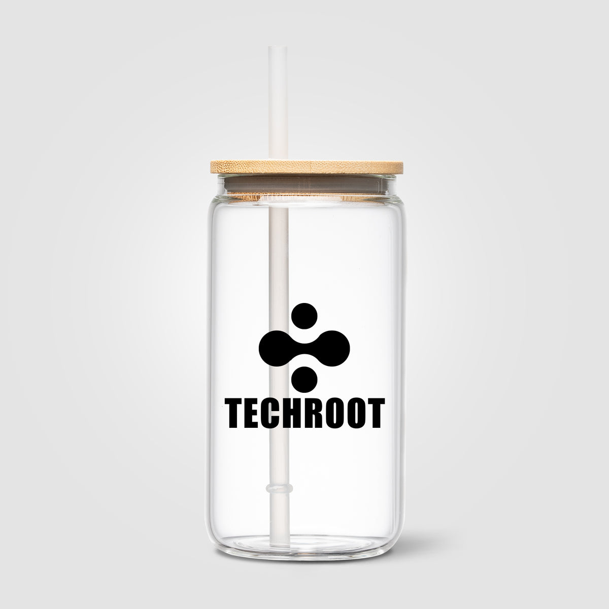 Cádiz Glass Bamboo Lid Tumbler - 18 oz.