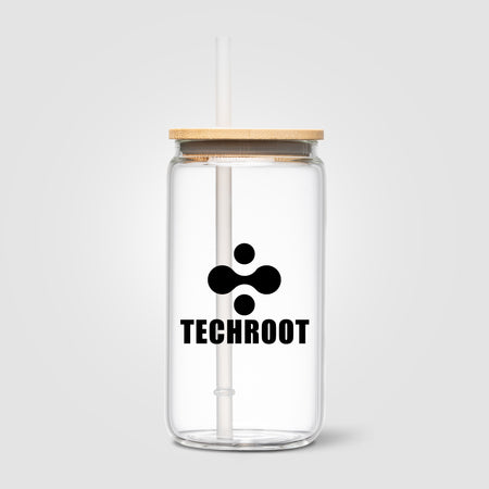 Cádiz Glass Bamboo Lid Tumbler - 18 oz.
